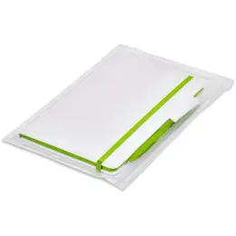 Olson Notebook & Pen Set Lime Green
